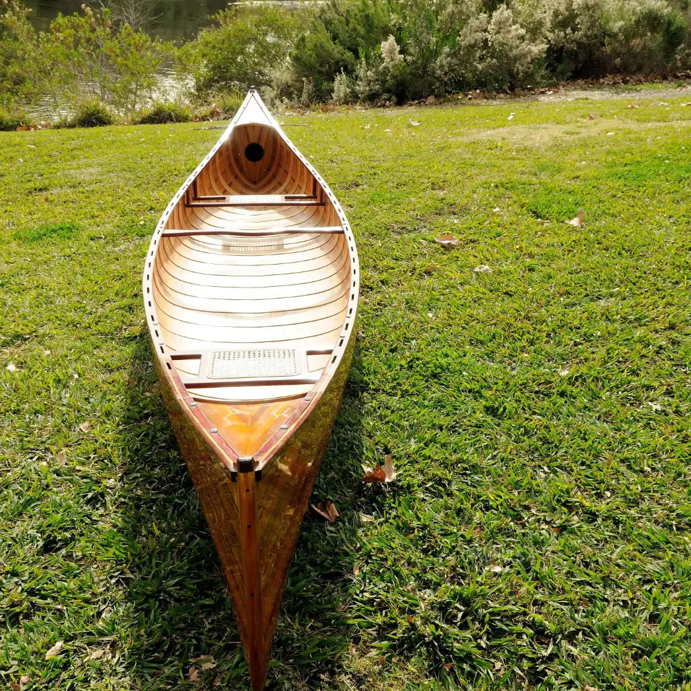 K033 Wooden Canoe with Ribs 16 K033 WOODEN CANOE WITH RIBS 16 L00.WEBP